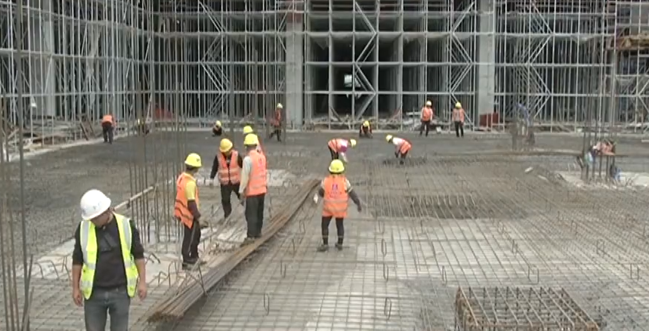 富山工业城建设全速推进 确保11月底主体结构封顶